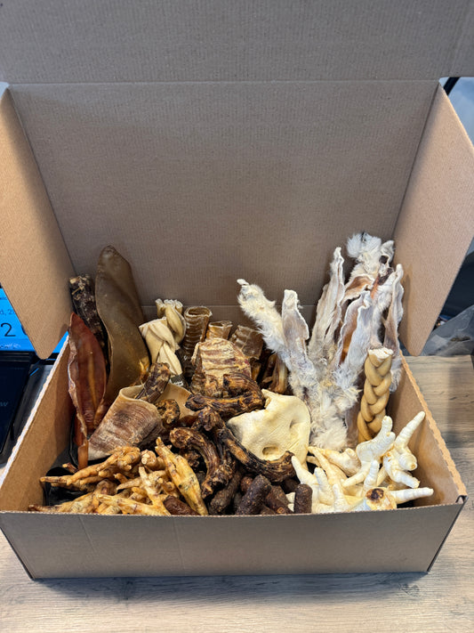 100 Piece Ultimate Feast Treat Box | Natural Dog Treats Selection