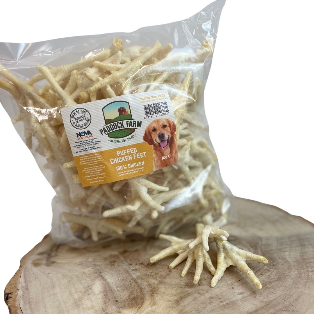 1kg Puffed Chicken Feet