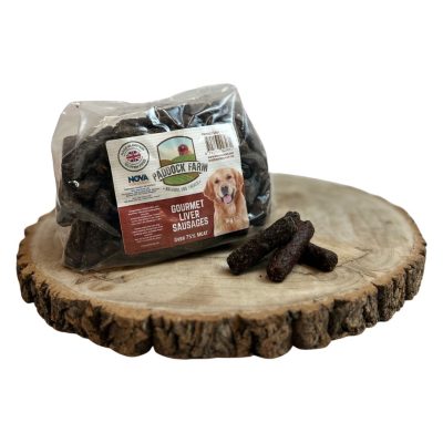 Natural Gourmet Dog Sausages, Slices & Sticks (Grain-Free, High Meat Treats)