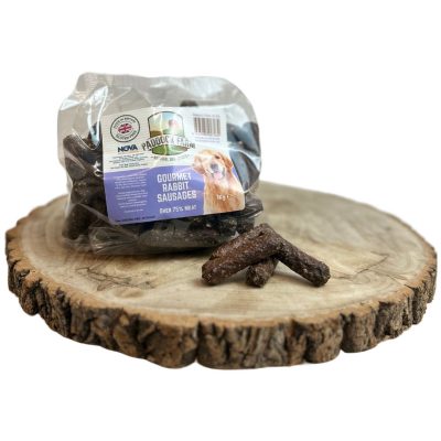 Natural Gourmet Dog Sausages, Slices & Sticks (Grain-Free, High Meat Treats)