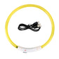 Rechargeable Led Usb Dog Collar - Night Safety Flashing Glow